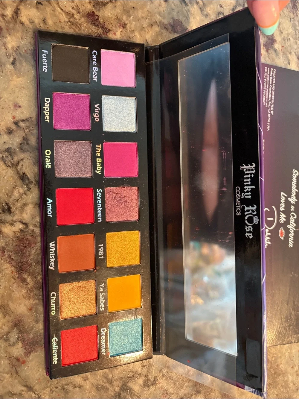 Pinky Rose Cosmetics 80's Baby Eyeshadow Palette - Pink Purple
